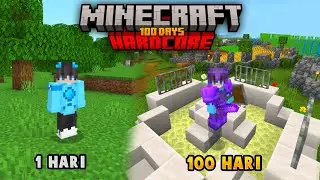 Bertahan Hidup 100 Hari Di Minecraft Hardcore