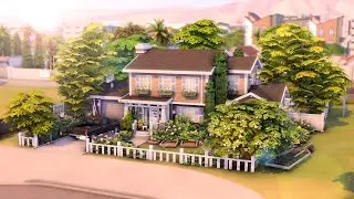 American Suburban 🏡// The Sims 4: Speed Build // No CC