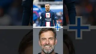 AI COMBINES MBAPPE AND JURGEN KLOPP #mbappe #jurgenklopp #football