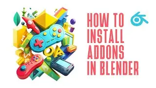 Blender How to install addons || Deepak Graphics Hindi
