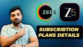 Zee5 New Subscription Plans :- Is It Worthy.?