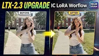Enhanced IC LoRA Workflow on LTX 2.3 (16GB VRAM): High-Res Upscale & Lighting Optimization