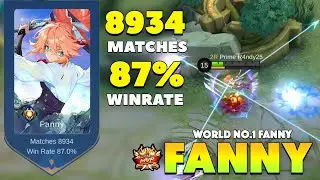 FANNY BEST BUILD AND GAMEPLAY 2022 ~ FANNY TOP GLOBAL 2022 ~ MOBILE LEGENDS