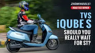 TVS iQube S Road 2022 Test Review | The Perfect Family E-scooter? | Range, New Features, Pricing..