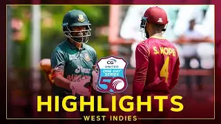 Highlights | West Indies v Bangladesh | Spinners Seal Win For Bangladesh | 2nd CG United ODI