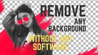 How to remove image background from any photo without @Adobe Photoshop | Tech Thunder BD