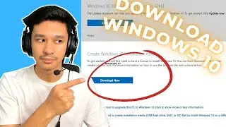 How to Download Original Windows 10 From Microsoft!