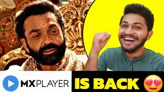 Mx Player Amazon Prime Deal Locked | Mx Player Is back | Aashram Season 4, Matsaya Kand Season 2 |