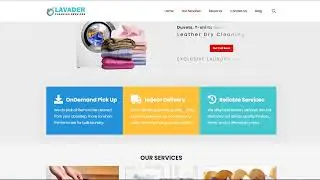 How We Developed a Stunning Laundry Website: Lavader Laundry | Web Design & SEO Tips by Tekwalks