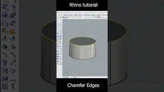 Rhino 3D/Chamfer Edges