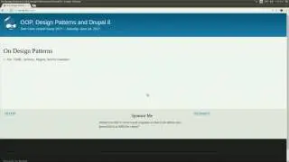 OOP, Design Patterns and Drupal 8