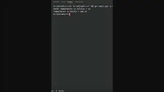 c++ program to convert celsius to kelvin using function@PWOShivam #shorts