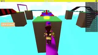 Roblox, карта Parkour Obby!