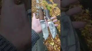 Кованые ножи ручной работы  от мастерской РусБеръ
