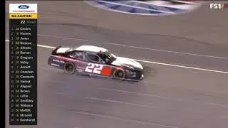 NASCAR Xfinity Series 2020 Alsco 300: Brandon Jones Crash