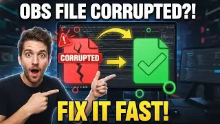 How to Fix and Recover Corrupted OBS Studio Recording Files (Full Guide)