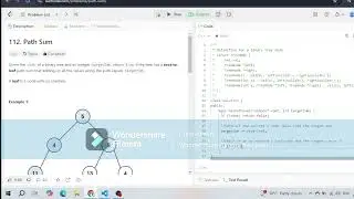 Leetcode.112. Path Sum problem for Interview #leetcode112 #easyproblem #dsa #whitecoding #pathsum