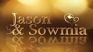 Jason 💍💖 Sowmia | 96 movie theme | December 13th 2018 | Wedding e-invitation |