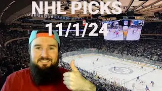 Free NHL Picks Today 11/1/24