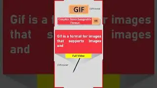 Computer Abbreviations #shorts #computer #learning #education #cspictorial