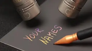 ASMR Scratching Off Your Names 📜