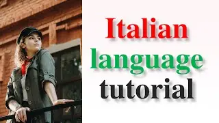 Italian language tutorial