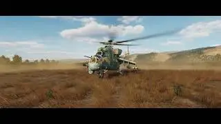 [DCS] Landing training in the Mi-24 Hind