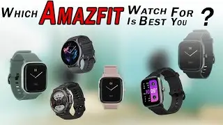 Which Is The Best Amazfit Watch?🤔 Best Amazfit Smartwatches You Can Choose From🔥