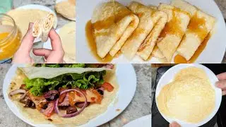 🥞Egg White CRÊPES **2 Ingredients** 