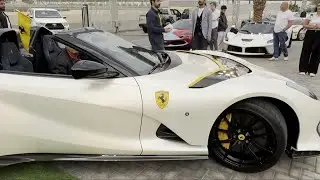 Ferrari Day in Yas Marina | Abu Dhabi | Feb 2024 #ferrari #abudhabi #yasmarina