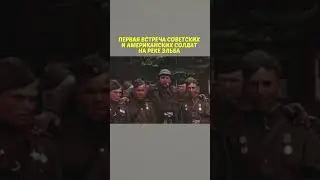 ВСТРЕЧА НА ЭЛЬБЕ Советских войск с американскими ✊ #эльба #победа #ссср