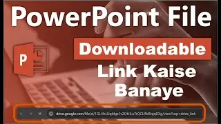 Create direct downloadable powerpoint file link with google drive for whatsapp facebook message etc