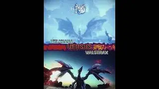 Velkhana VS Valstrax | Monster Hunter 1v1 Edit | #shorts #sunbreak #mhw #mhwilds
