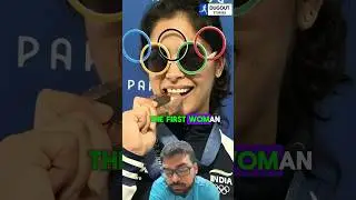The FIRST WOMAN Athlete to WIN a Medal🥉 was #KarnamMalleswari!  #ManuBhaker 🇮🇳