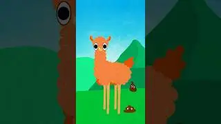 La Caca Del Alpaca #alpaca #peru
