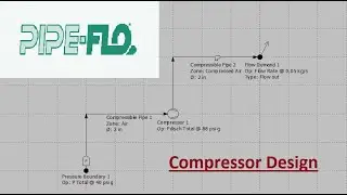 Compressor Design using Pipe Flo Advantage v17