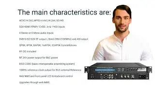 DVB-S2X EncoderMODULATOR