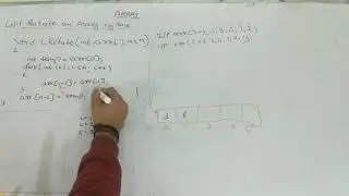 Left Rotate an Array by One