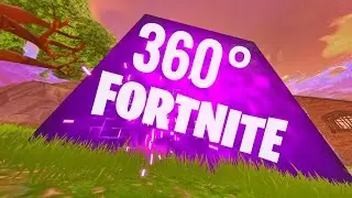 FORTNITE 360 VR Box Video Huge Cube Box moving Best (Google Cardboard)