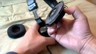 How to: Sony MDR-V6 & MDR-7506 headphones Ear Pads Upgrade & How to Install.