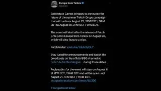 Wipe CONFIRMED for Tarkov!