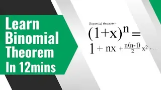 Binomial Theorem Full Concept| Factorial,Permutations, Combinations for Polytechnic Mathematics