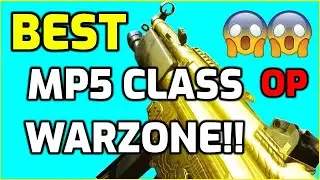 BEST MP5 SMG CLASS SETUP FOR WARZONE Call of Duty Modern Warfare (COD MW)