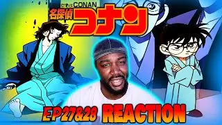 EPISODE 27 & 28 || Detective Conan Reaction || Kogoro's Class Reunion