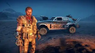 Mad Max.Русская озвучка.(Озвучена только сама игра не кат сцены над кат сценами работают.)