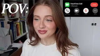 answering your questions while doing my *perfected* makeup routine (facetime grwm)
