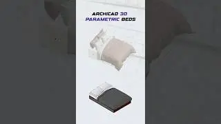 ArchiCAD Parametric Beds  #archicad #bim #archicadtutorial #design #cadsoftware