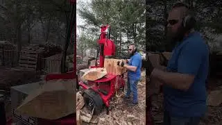 Log Splitter 🪵 #short #shorts #shortvideo #shortsvideo #fyp #tree #trees
