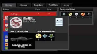 Halo 3: Past Game Stats from iKILL2DIE