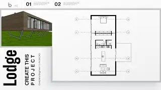 Create A Project | ArchiCAD 26 Floating Glass Project from Scratch